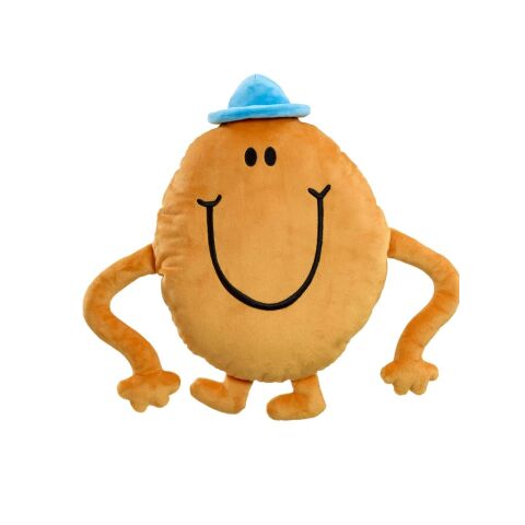 Rainbow Mr. Men Mr Tickle großes Kissen